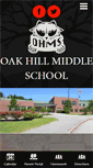 Mobile Screenshot of oakhillmiddle.info